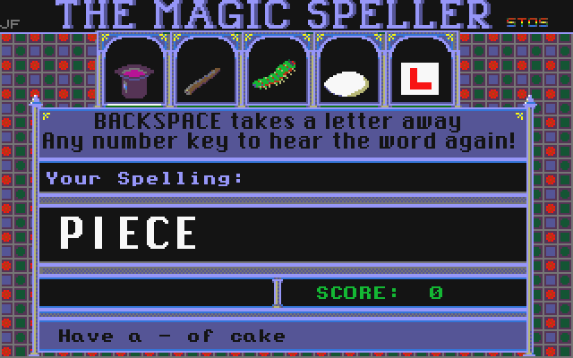 Magic Speller (The) atari screenshot